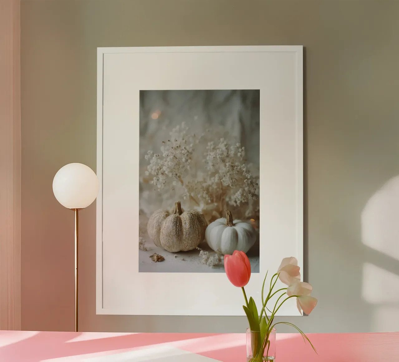 White Autumn Impression No 02 poster da treechild