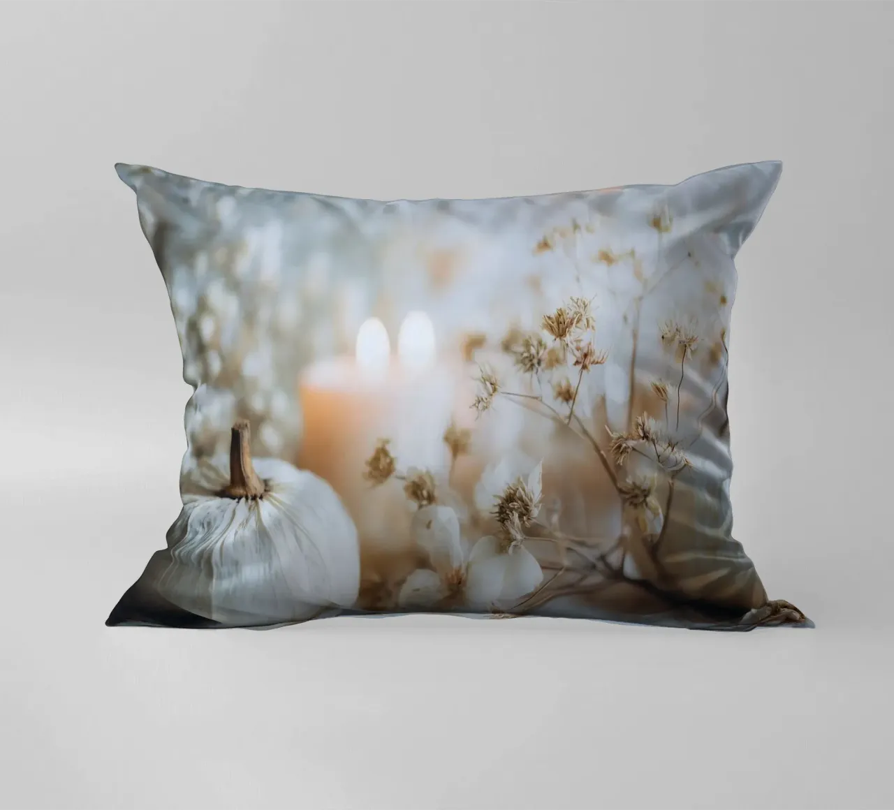 White Autumn Impression No 01 cuscino da treechild