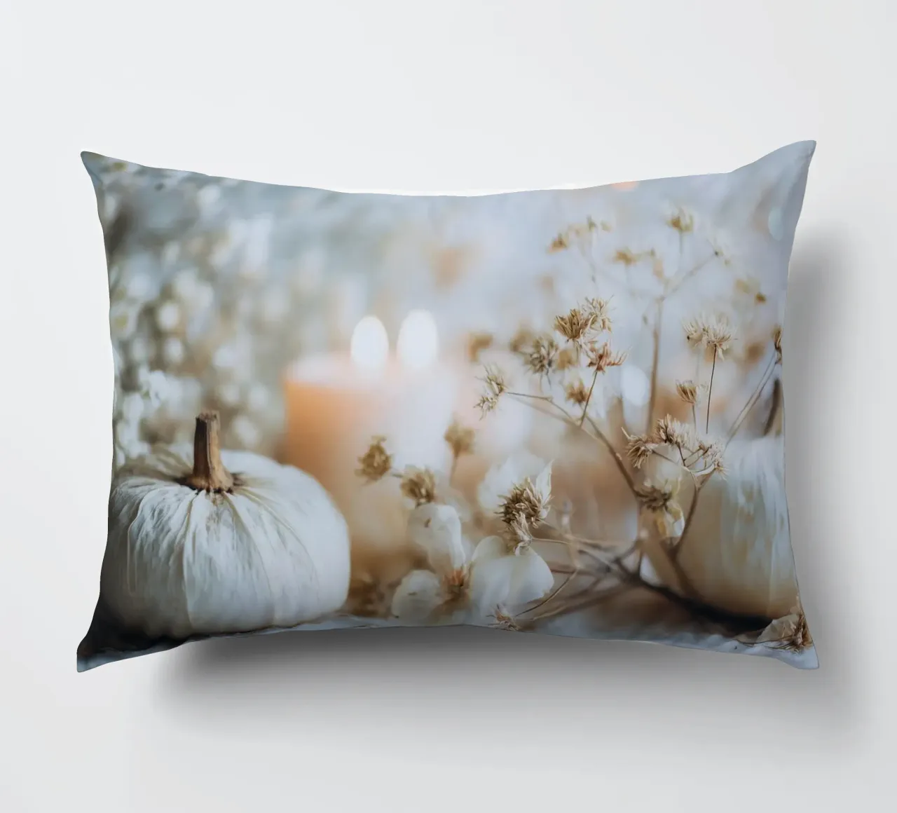 White Autumn Impression No 01 cuscino da treechild