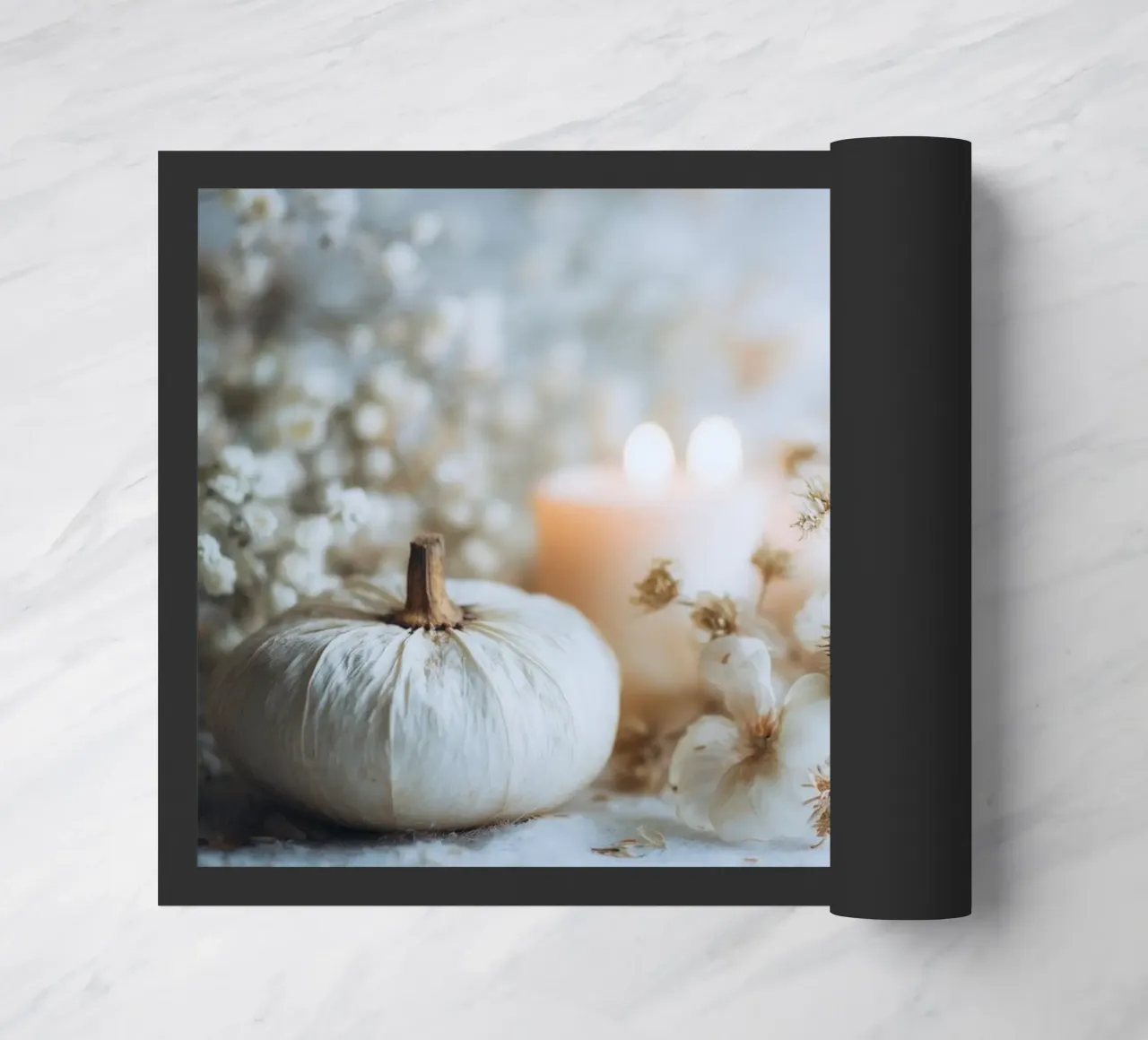 White Autumn Impression No 01 zerbino da treechild