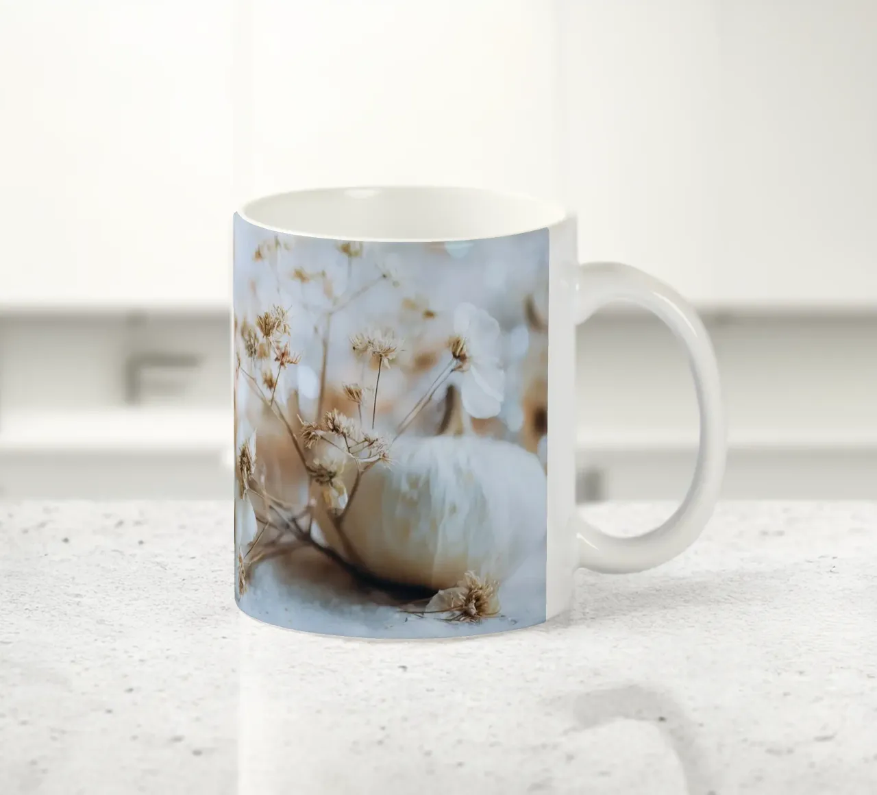 White Autumn Impression No 01 tazza in ceramica da treechild