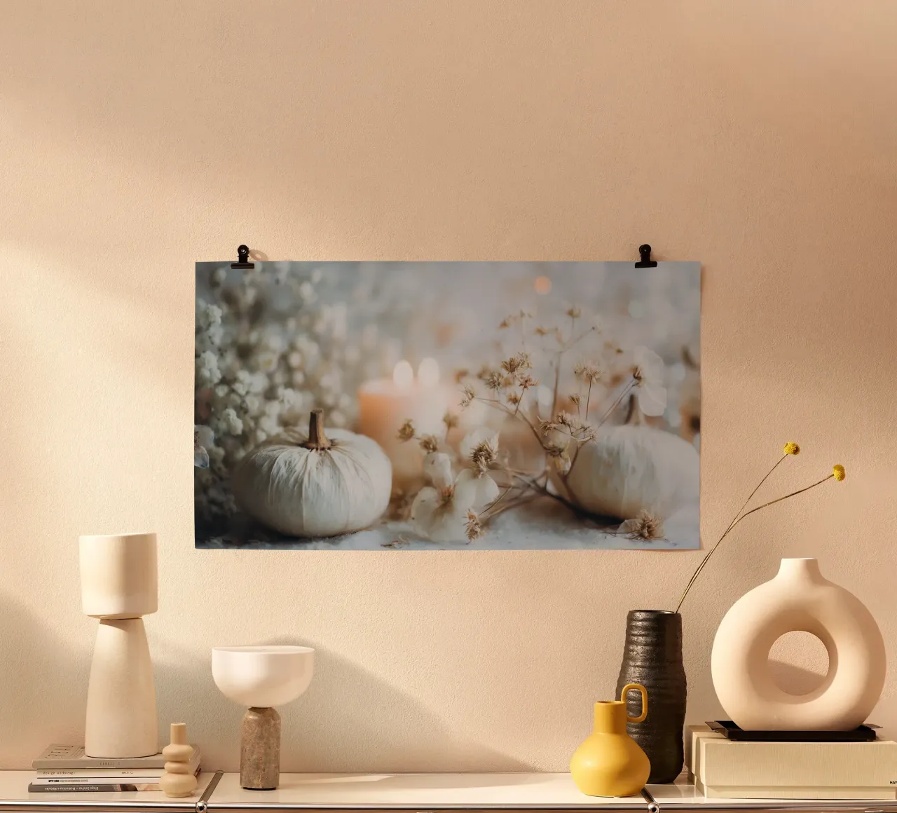 White Autumn Impression No 01 poster da treechild