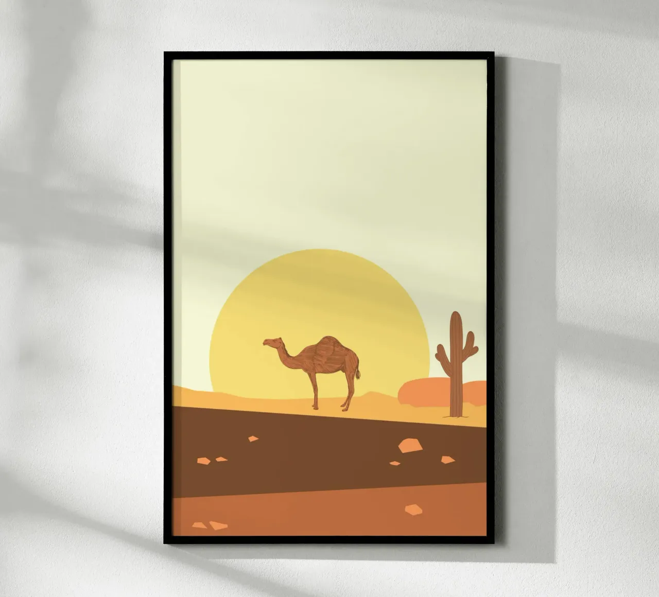 camel in sunshine poster da space words