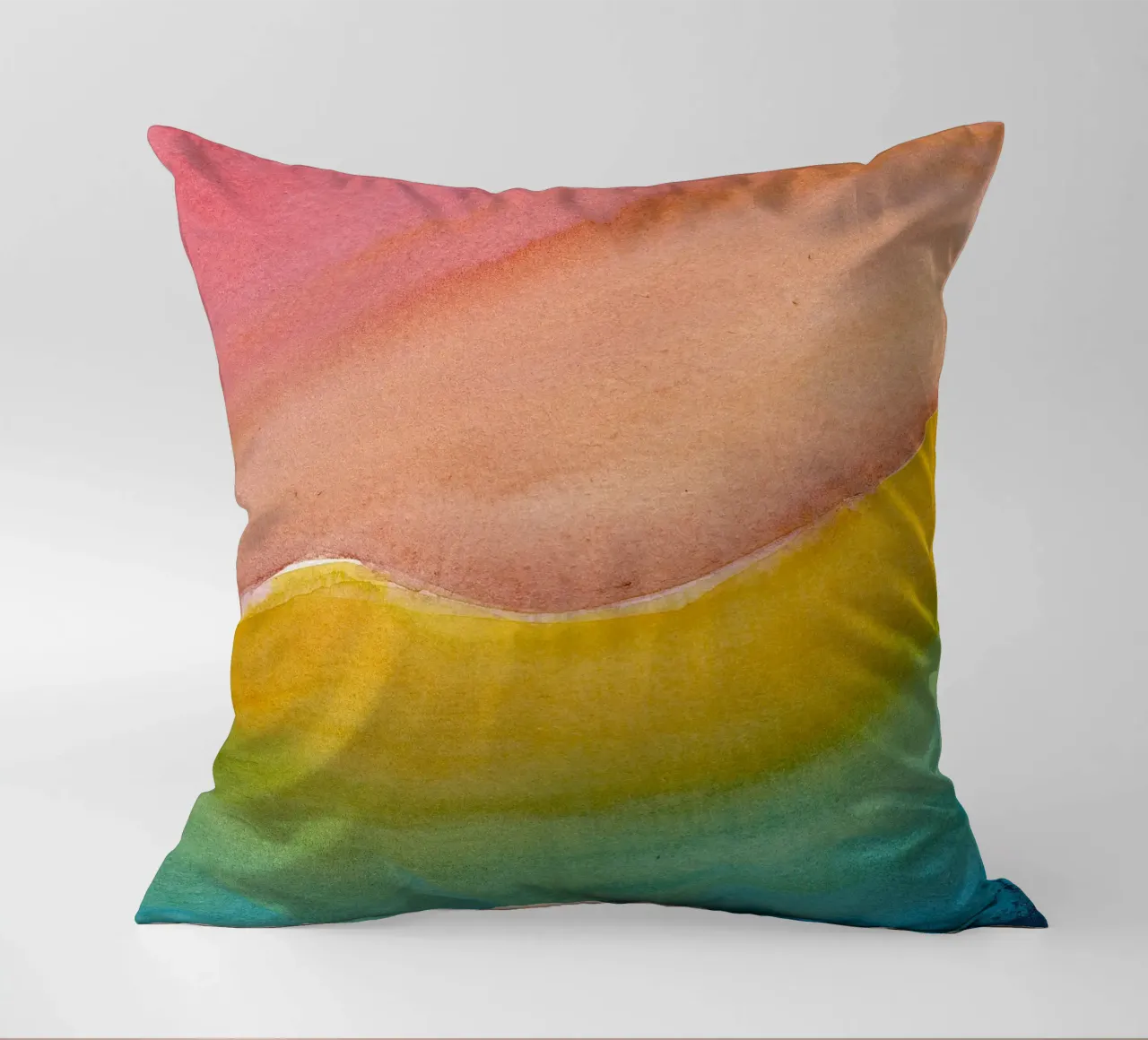 gradient colors cuscino da space words