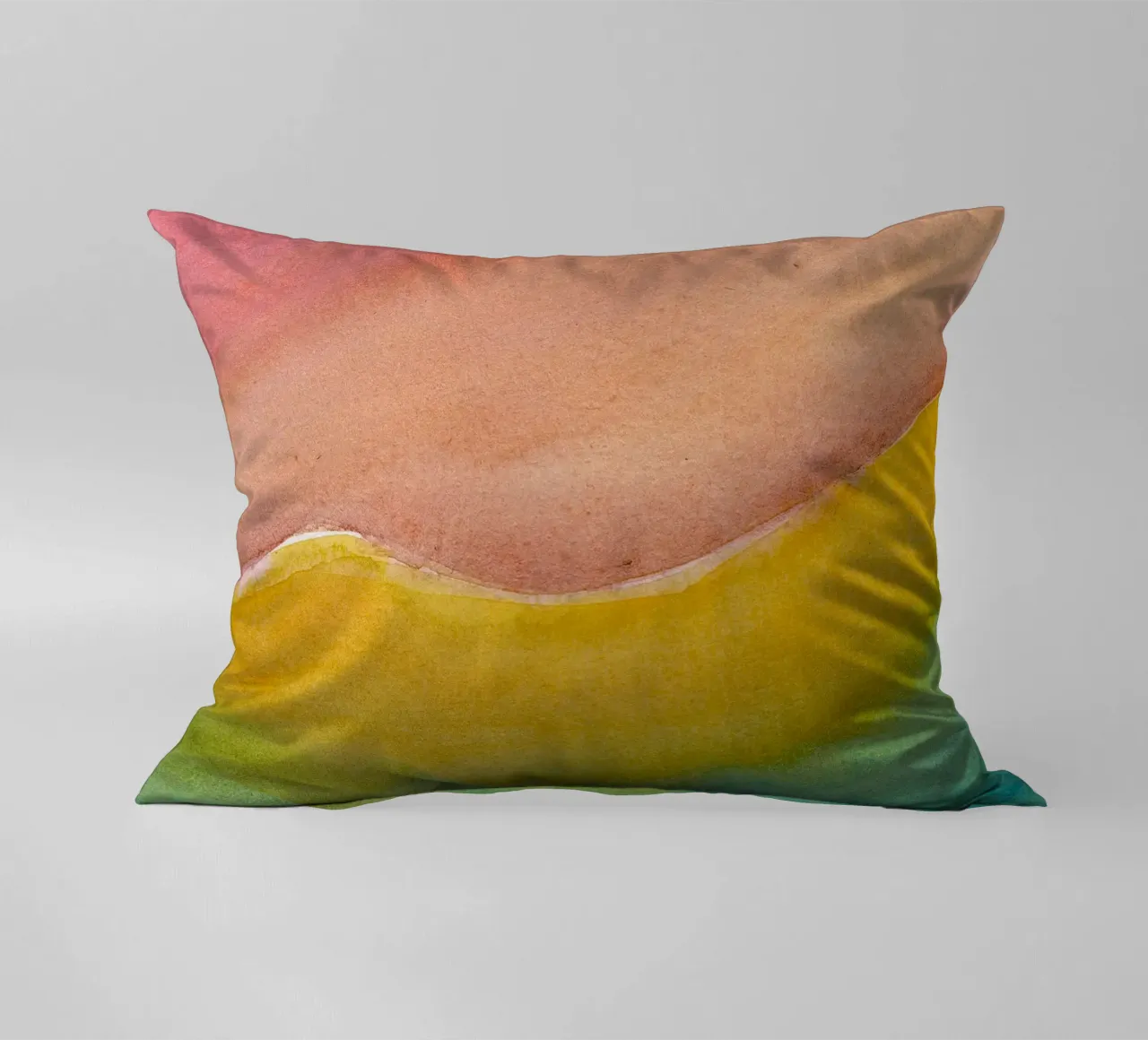 gradient colors cuscino da space words
