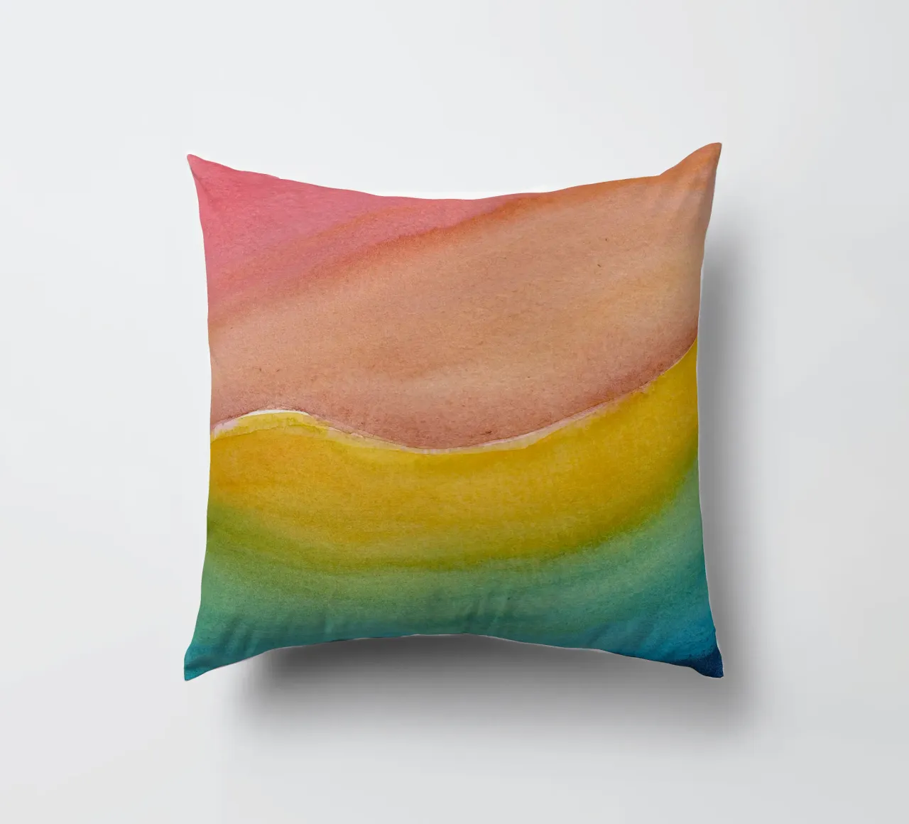 gradient colors cuscino da space words
