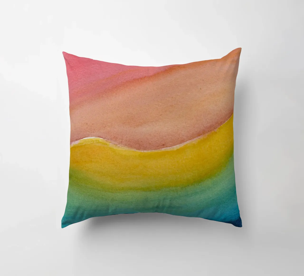 gradient colors cuscino da space words