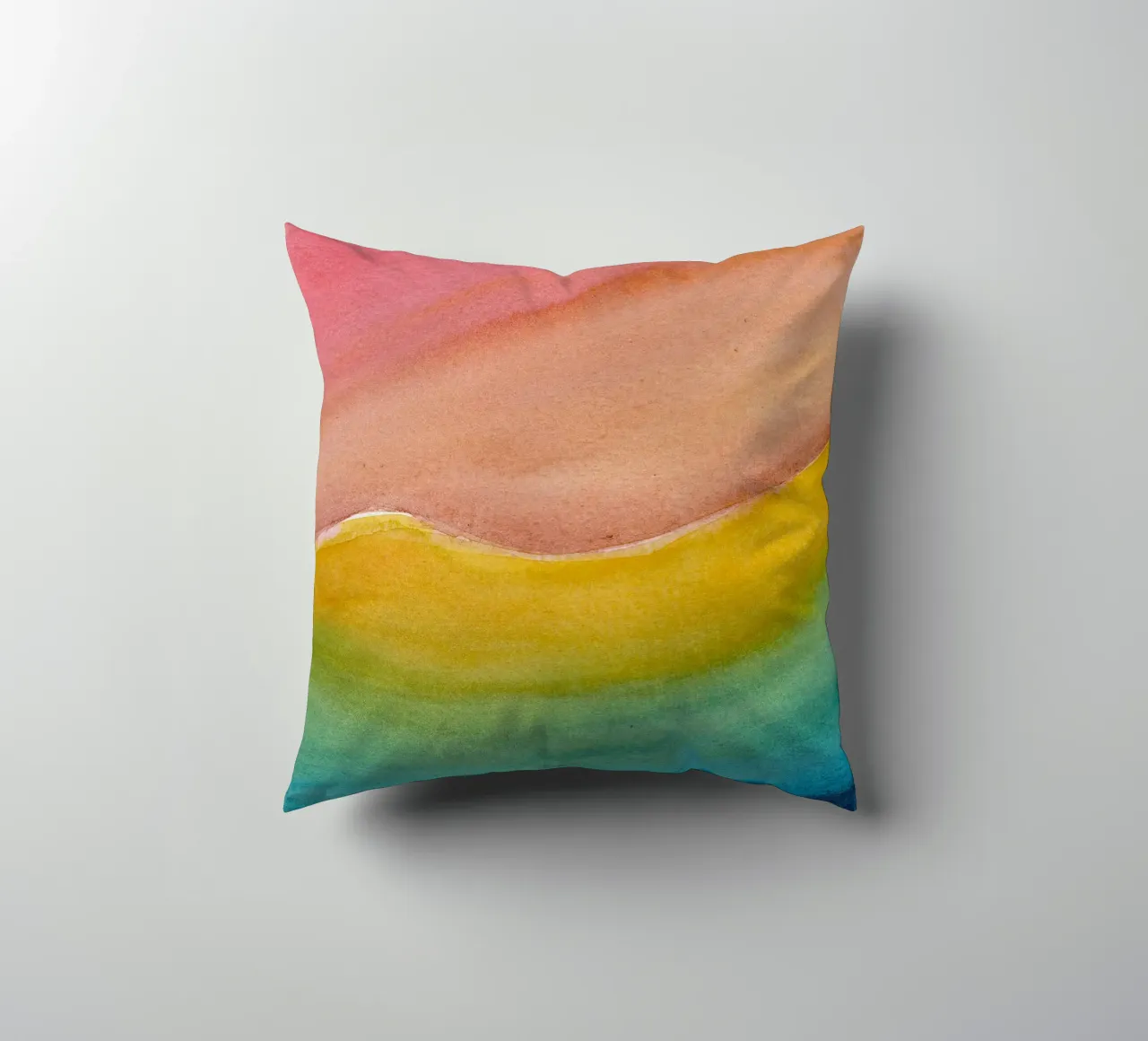 gradient colors cuscino da space words