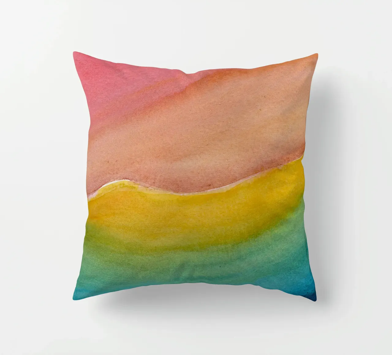 gradient colors cuscino da space words