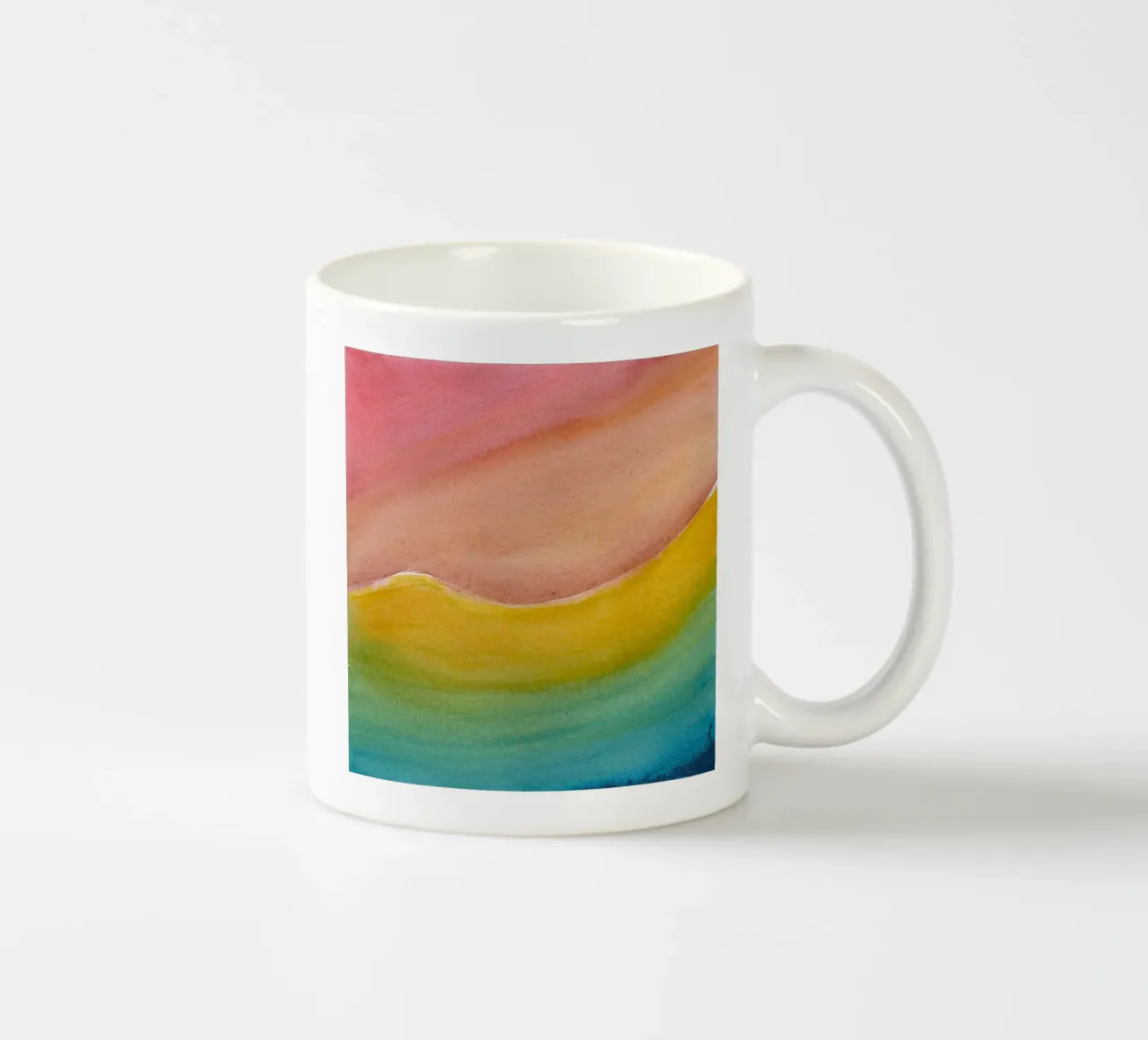 gradient colors tazza in ceramica da space words