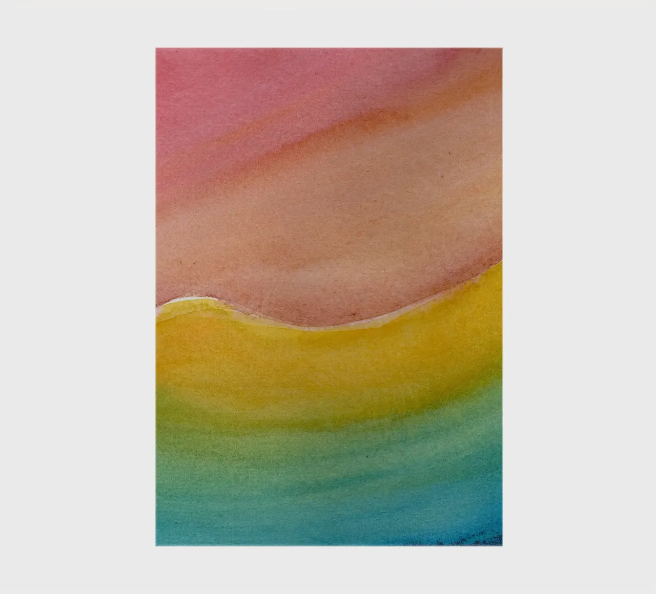 gradient colors notebook by space words