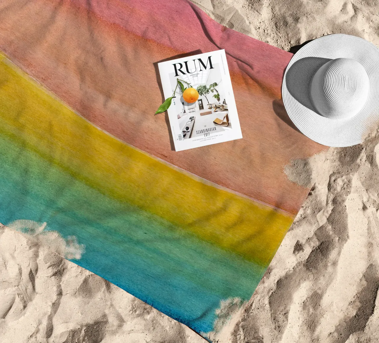gradient colors telo mare da space words