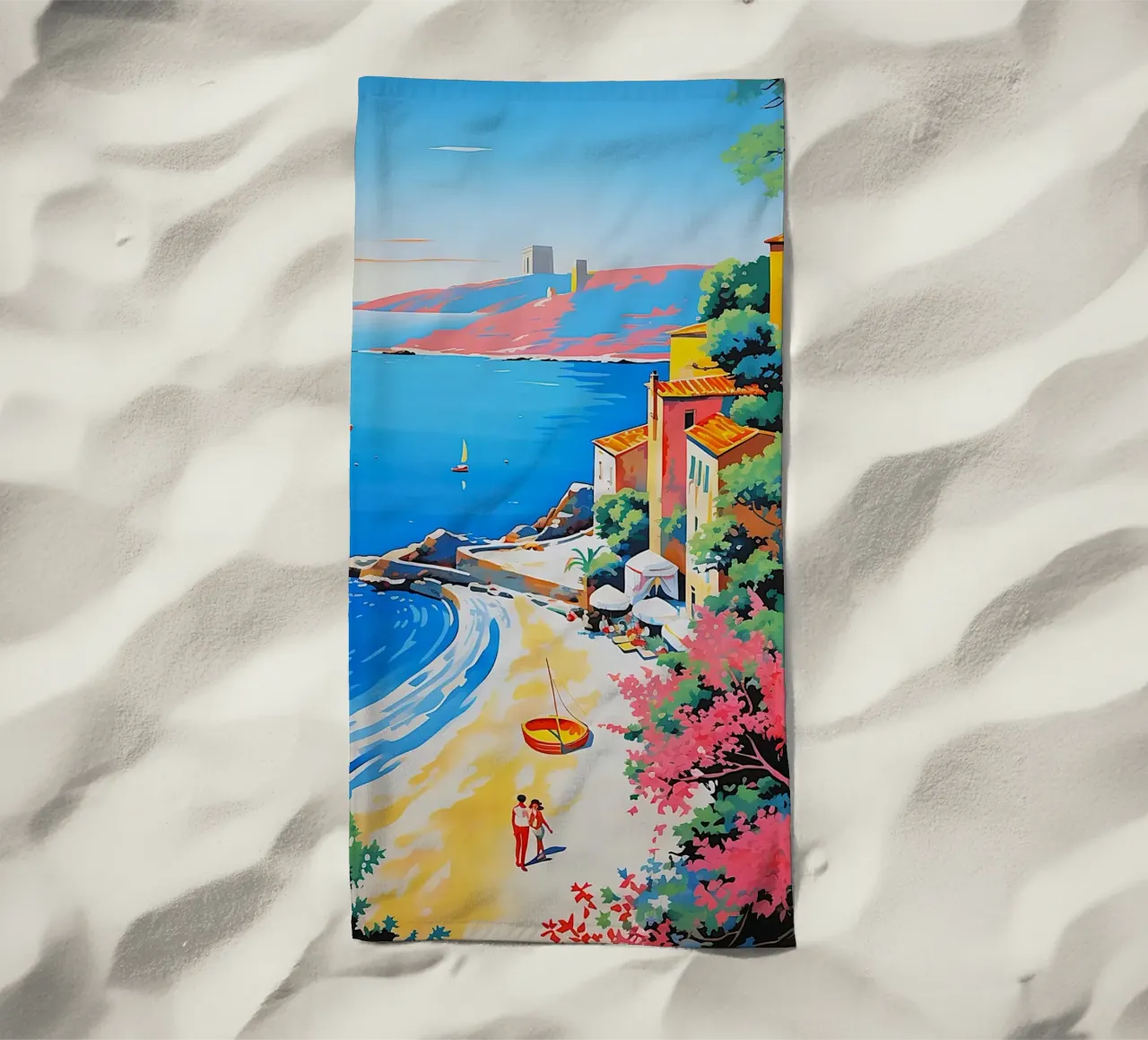 beach curve telo mare da space words