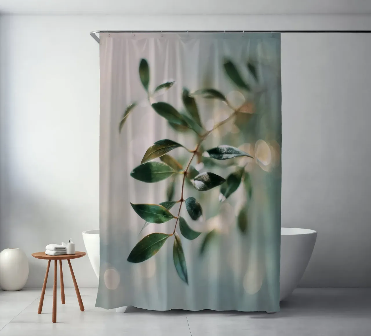 Bokeh Botanica No 01 tenda da doccia da treechild
