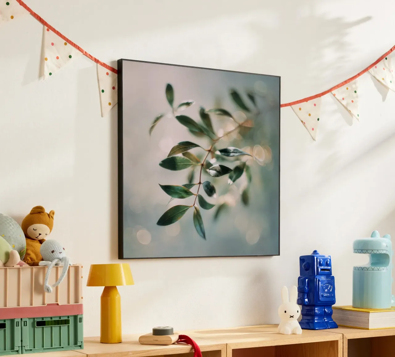 Bokeh Botanica No 01 alluminio dibond da treechild
