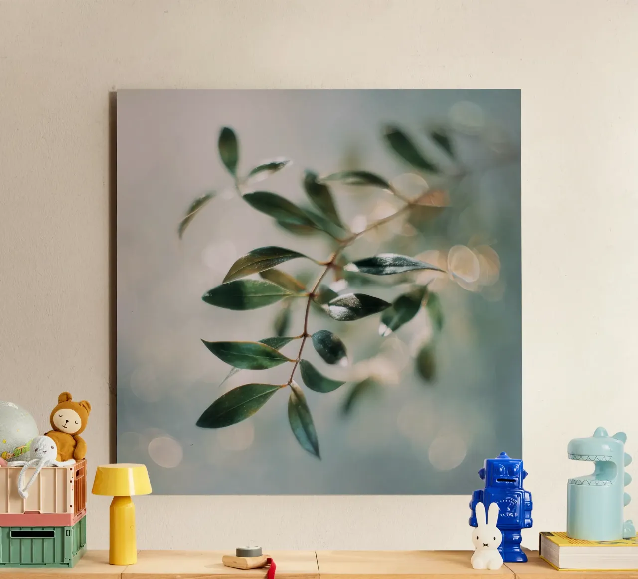 Bokeh Botanica No 01 alluminio dibond da treechild