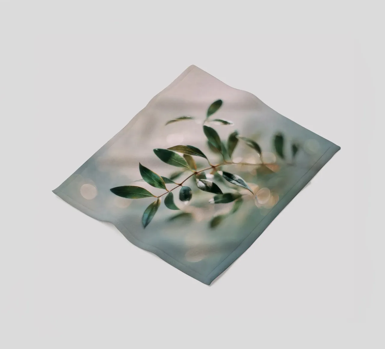 Bokeh Botanica No 01 coperta in pile da treechild