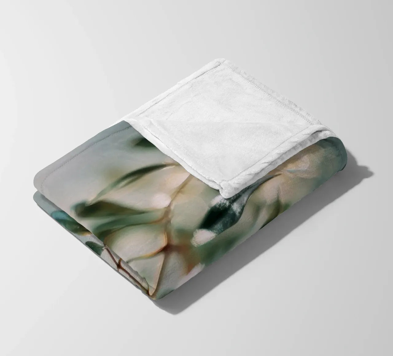 Bokeh Botanica No 01 coperta in pile da treechild