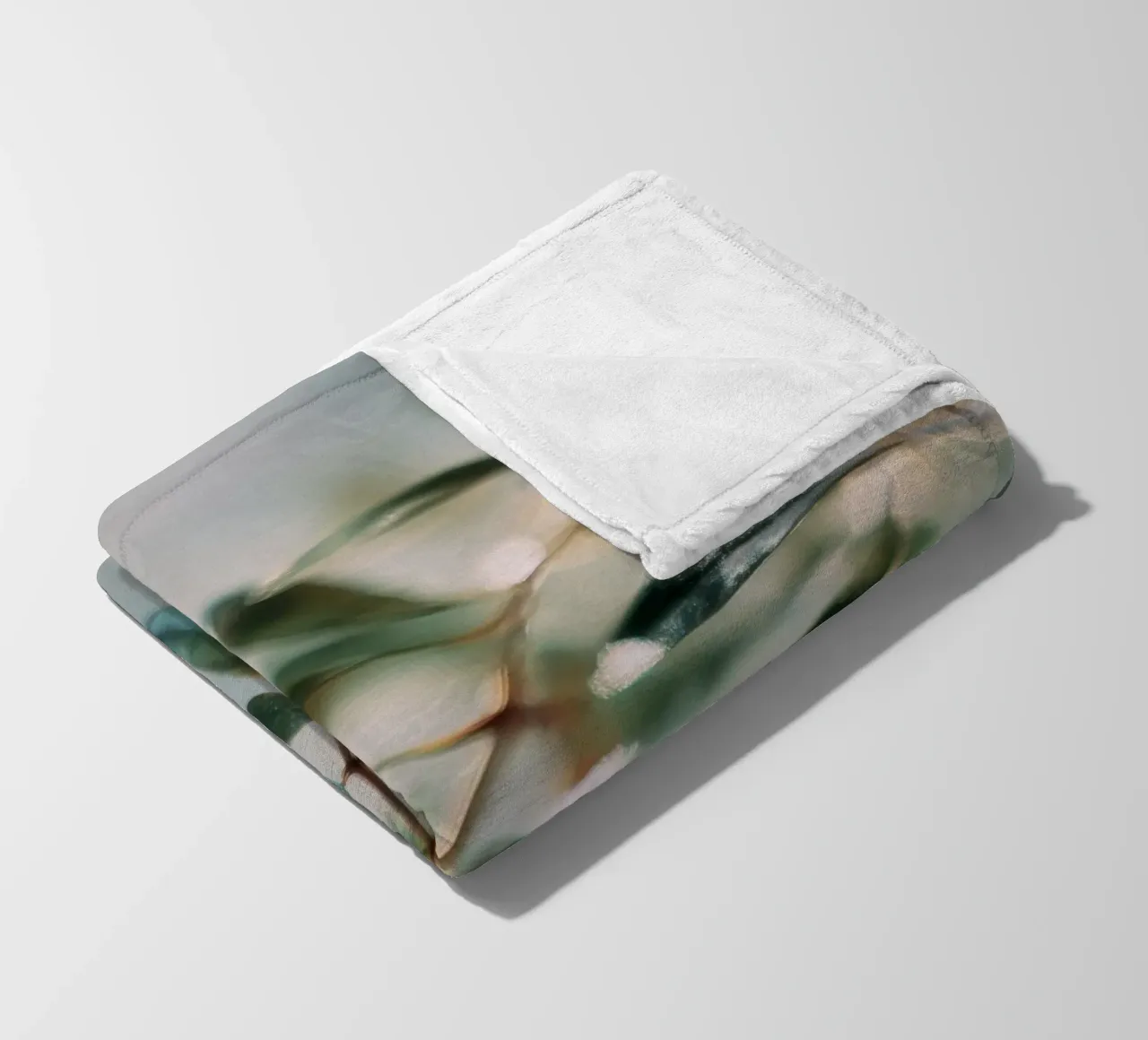 Bokeh Botanica No 01 coperta in pile da treechild