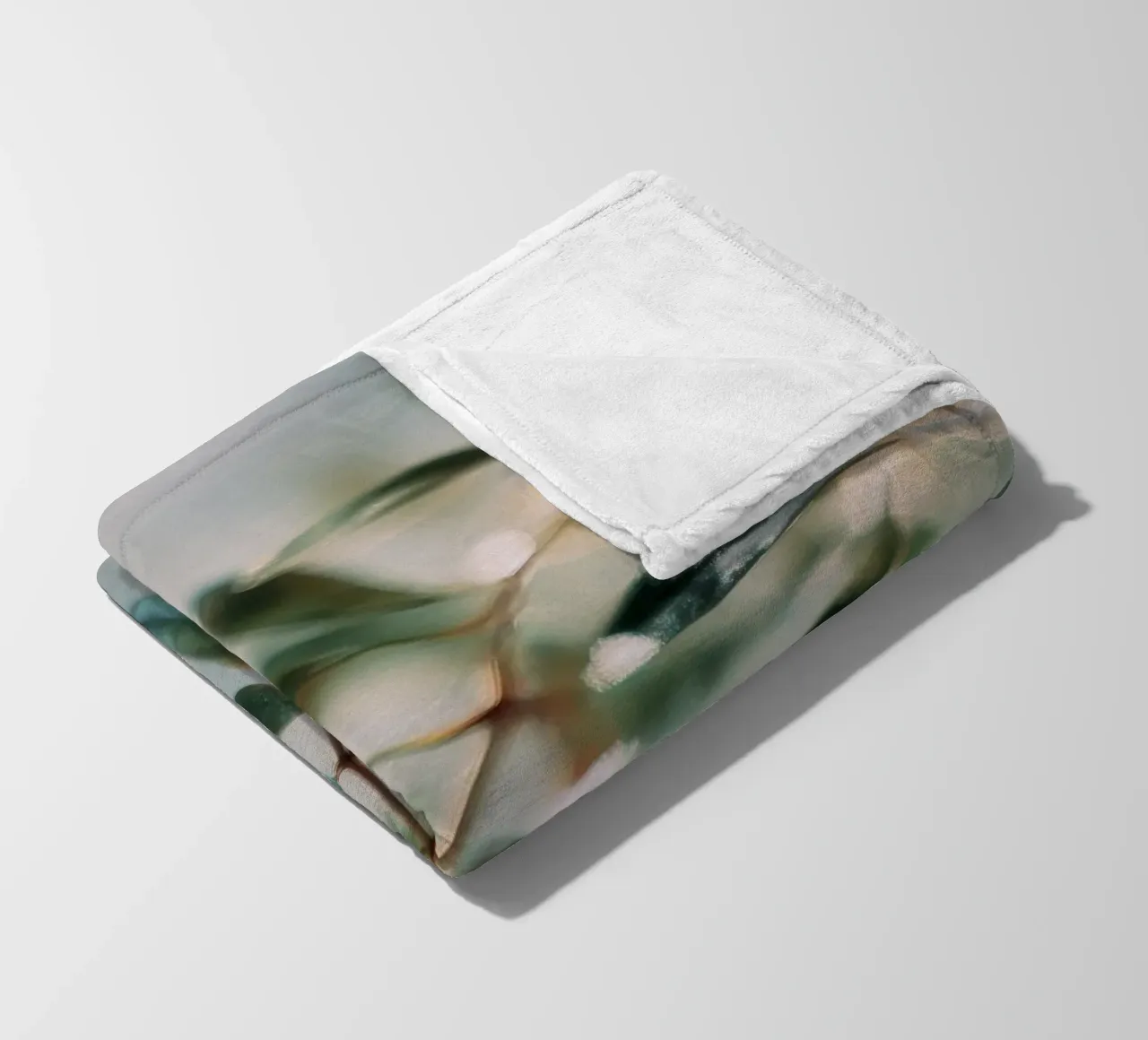 Bokeh Botanica No 01 coperta in pile da treechild