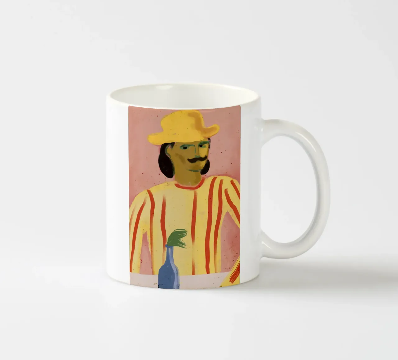 Senhor Barbosa tazza in ceramica da treechild