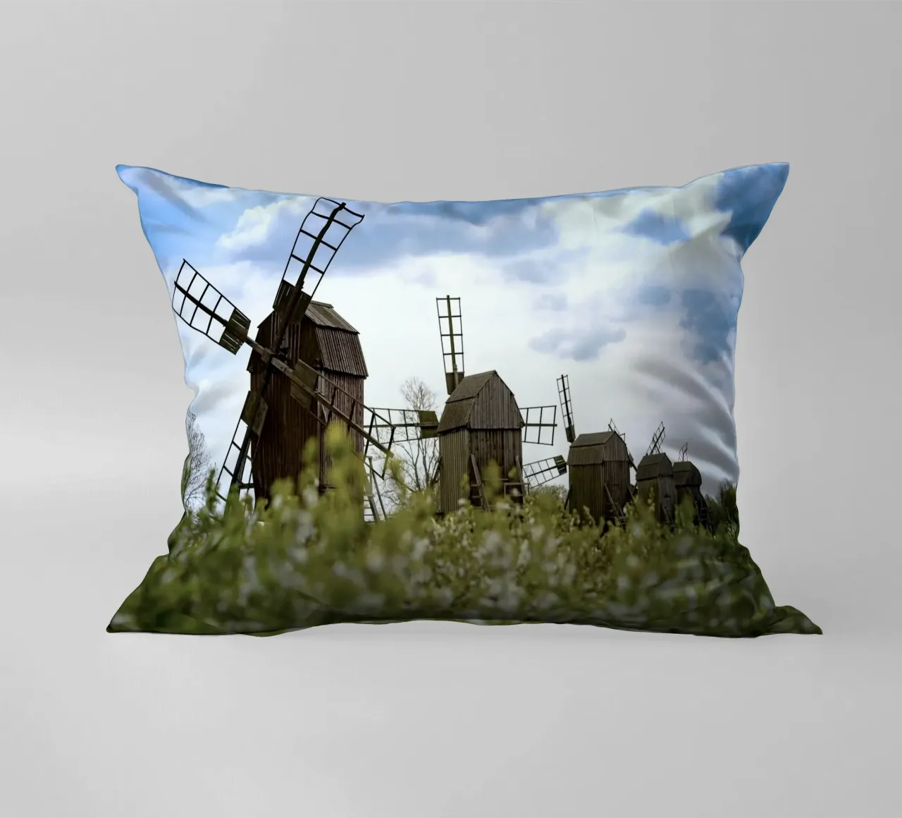 windmill small cuscino da space words