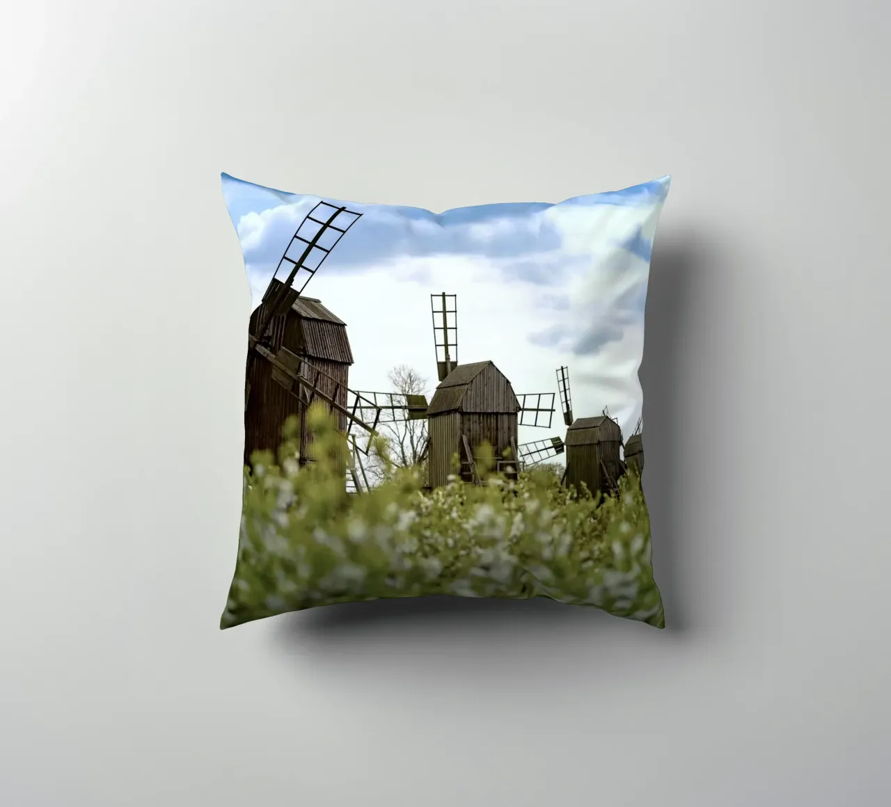 windmill small cuscino da space words