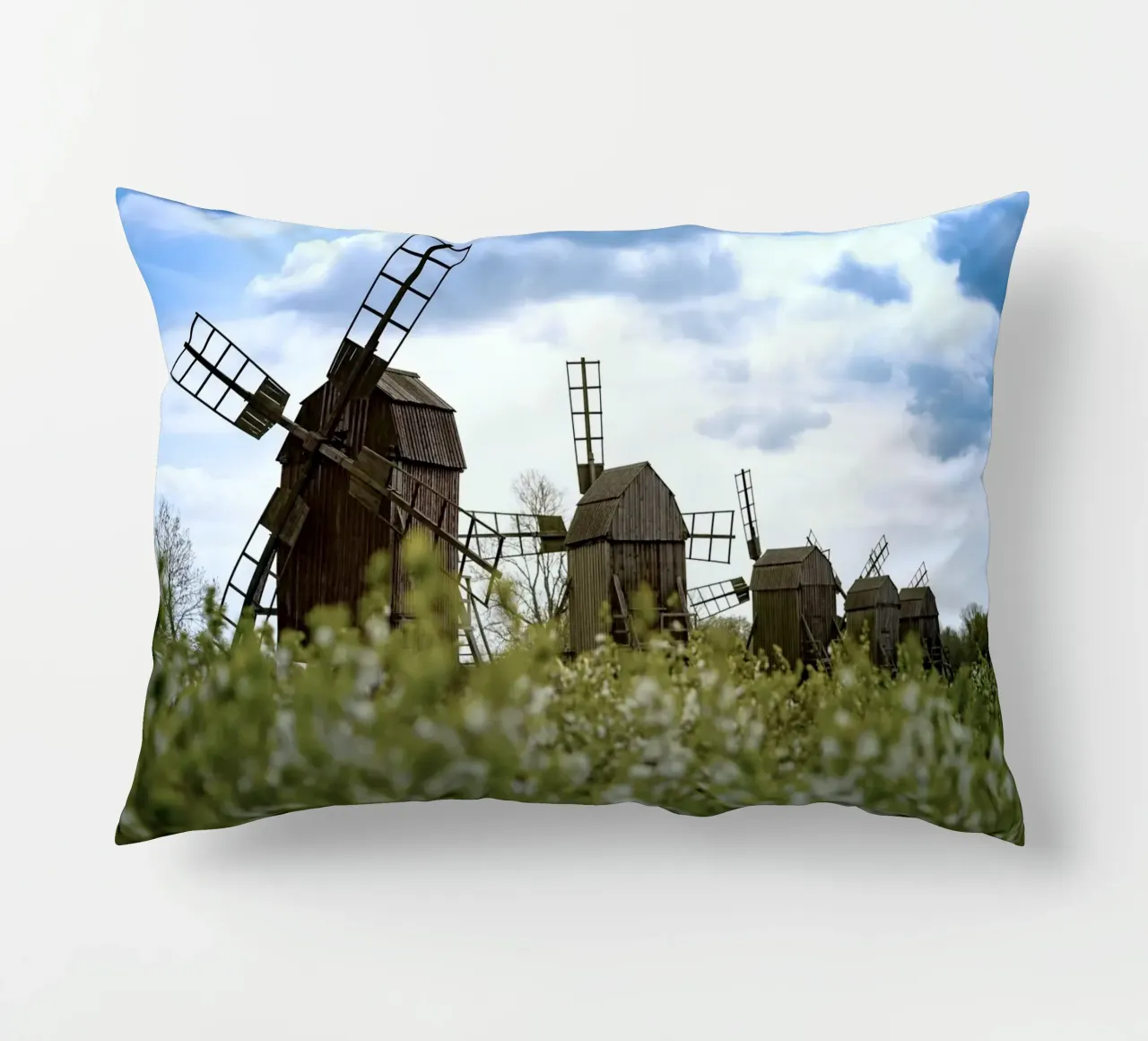 windmill small cuscino da space words