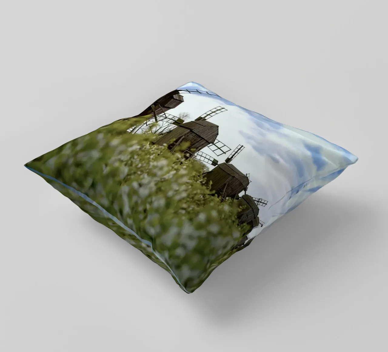 windmill small cuscino da space words