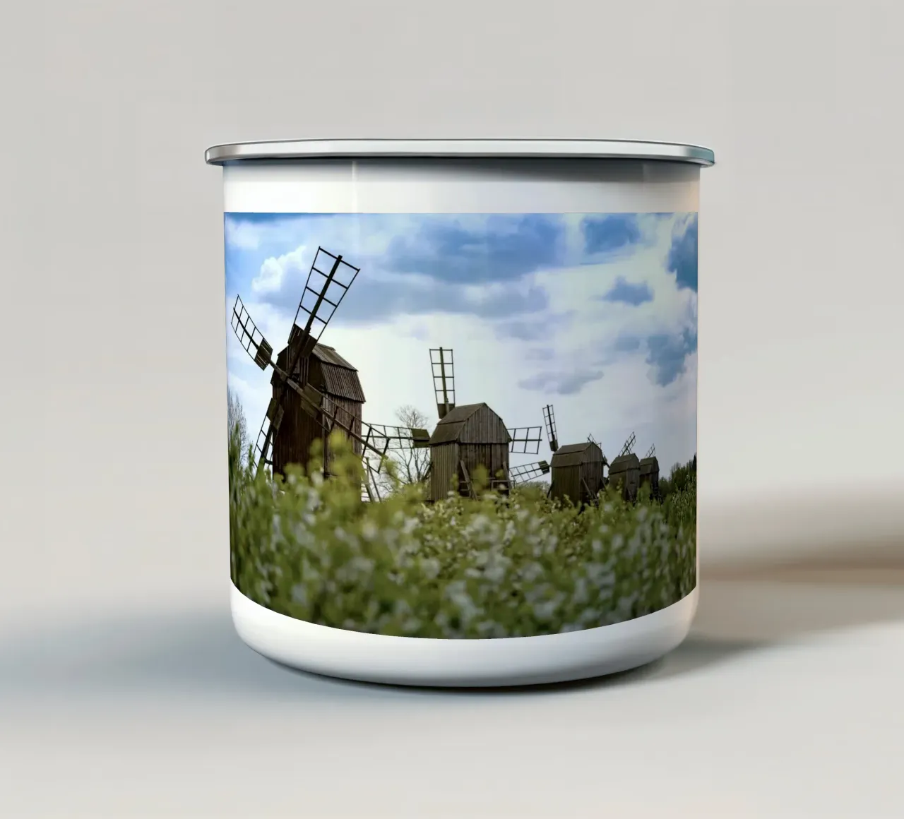 windmill small tazza in smalto da space words