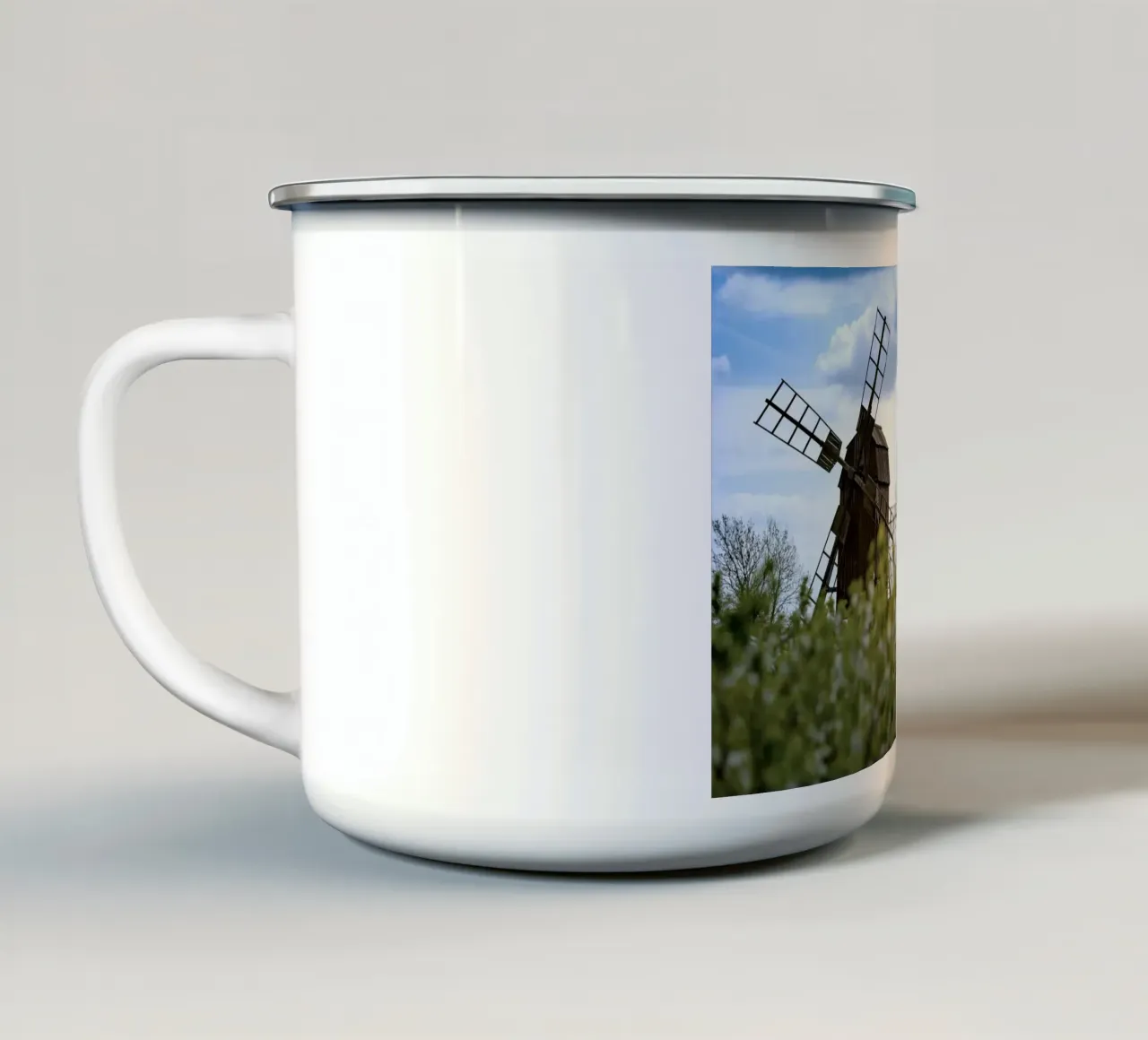 windmill small tazza in smalto da space words
