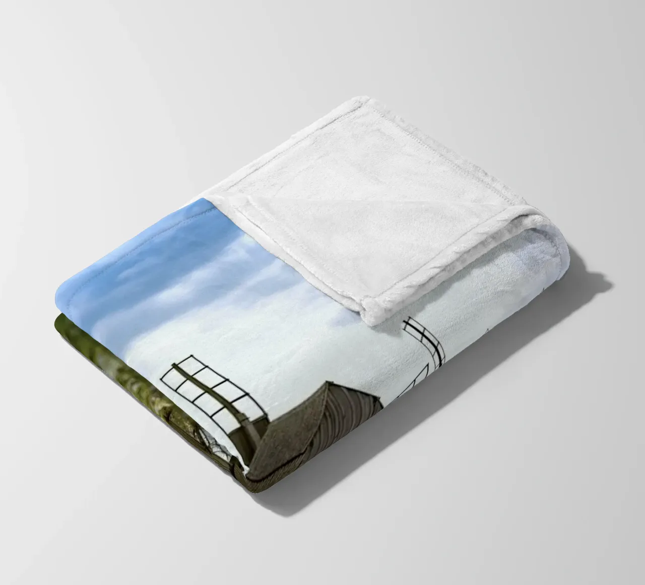 windmill small coperta in pile da space words