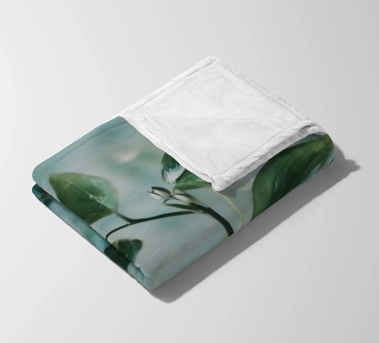 Bokeh Botanica No 02 coperta in pile da treechild