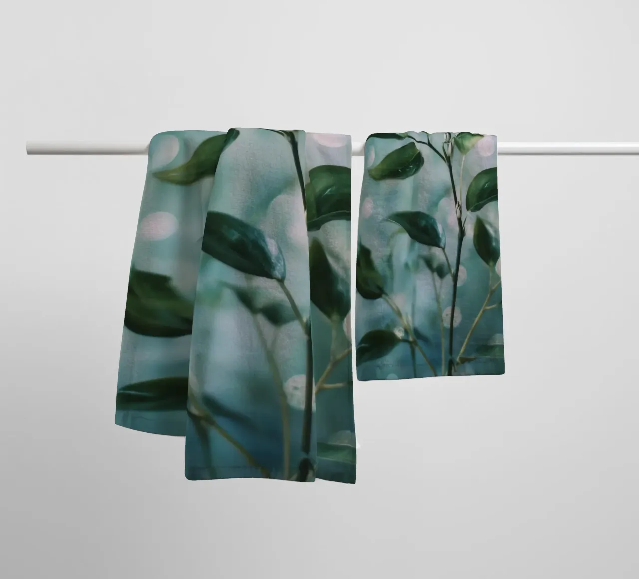 Bokeh Botanica No 02 asciugamano da bagno da treechild