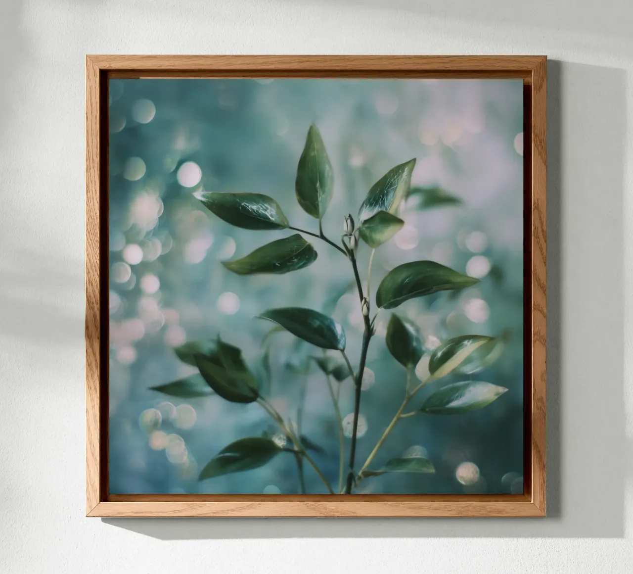 Bokeh Botanica No 02 alluminio dibond da treechild