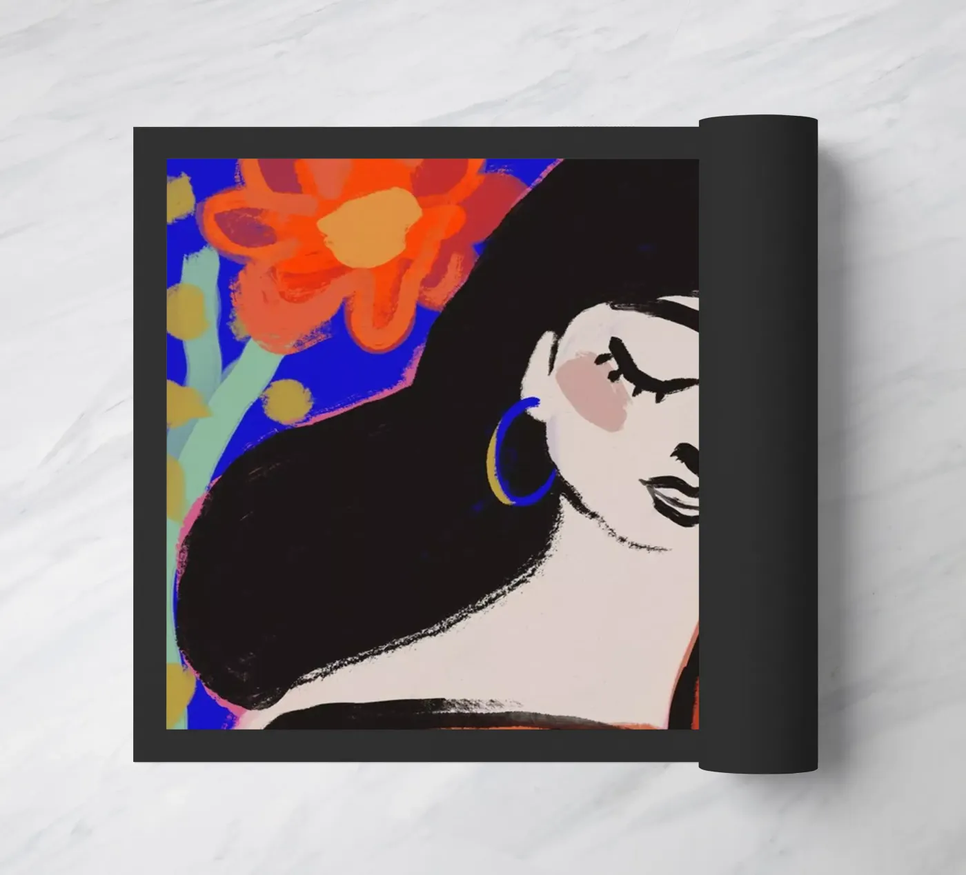 Garden Harmony doormat by treechild