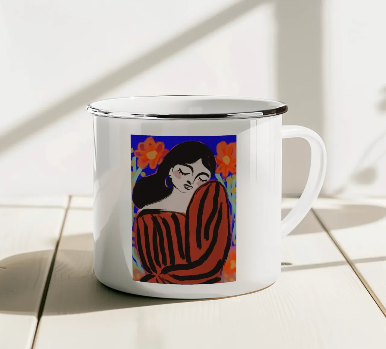 Garden Harmony tazza in smalto da treechild