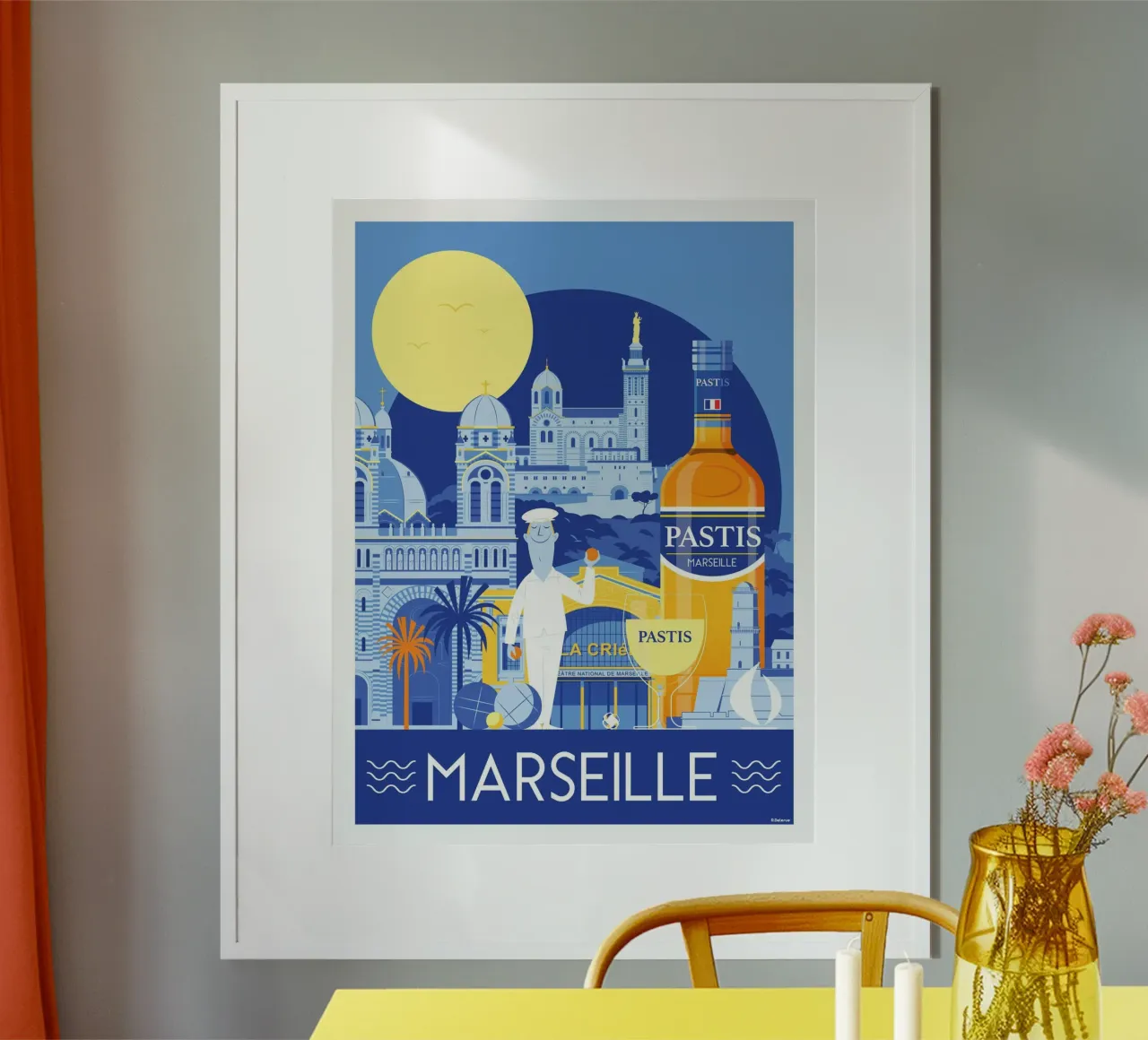 Marsiglia poster da Raphaël Delerue