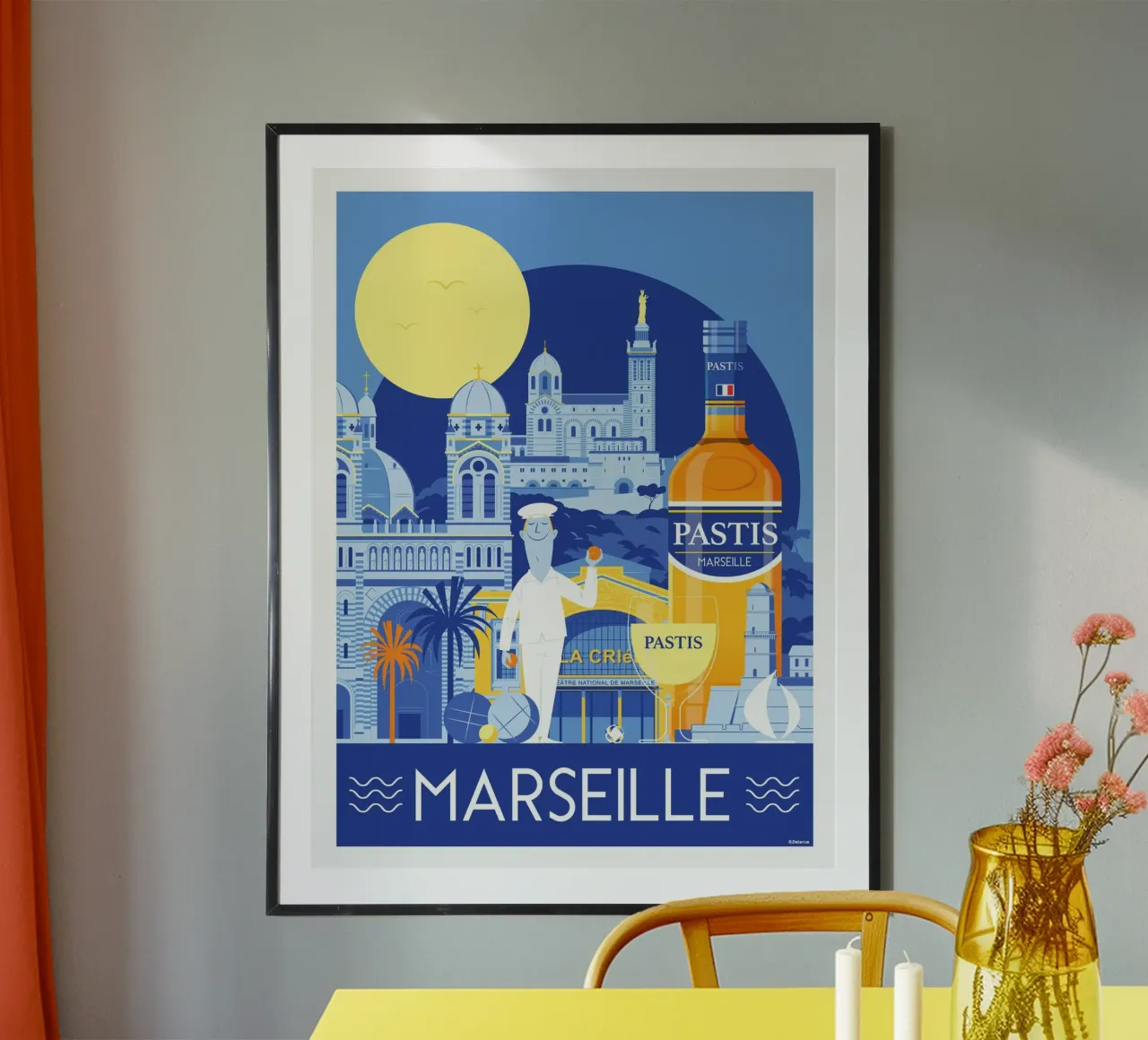 Marsiglia poster da Raphaël Delerue