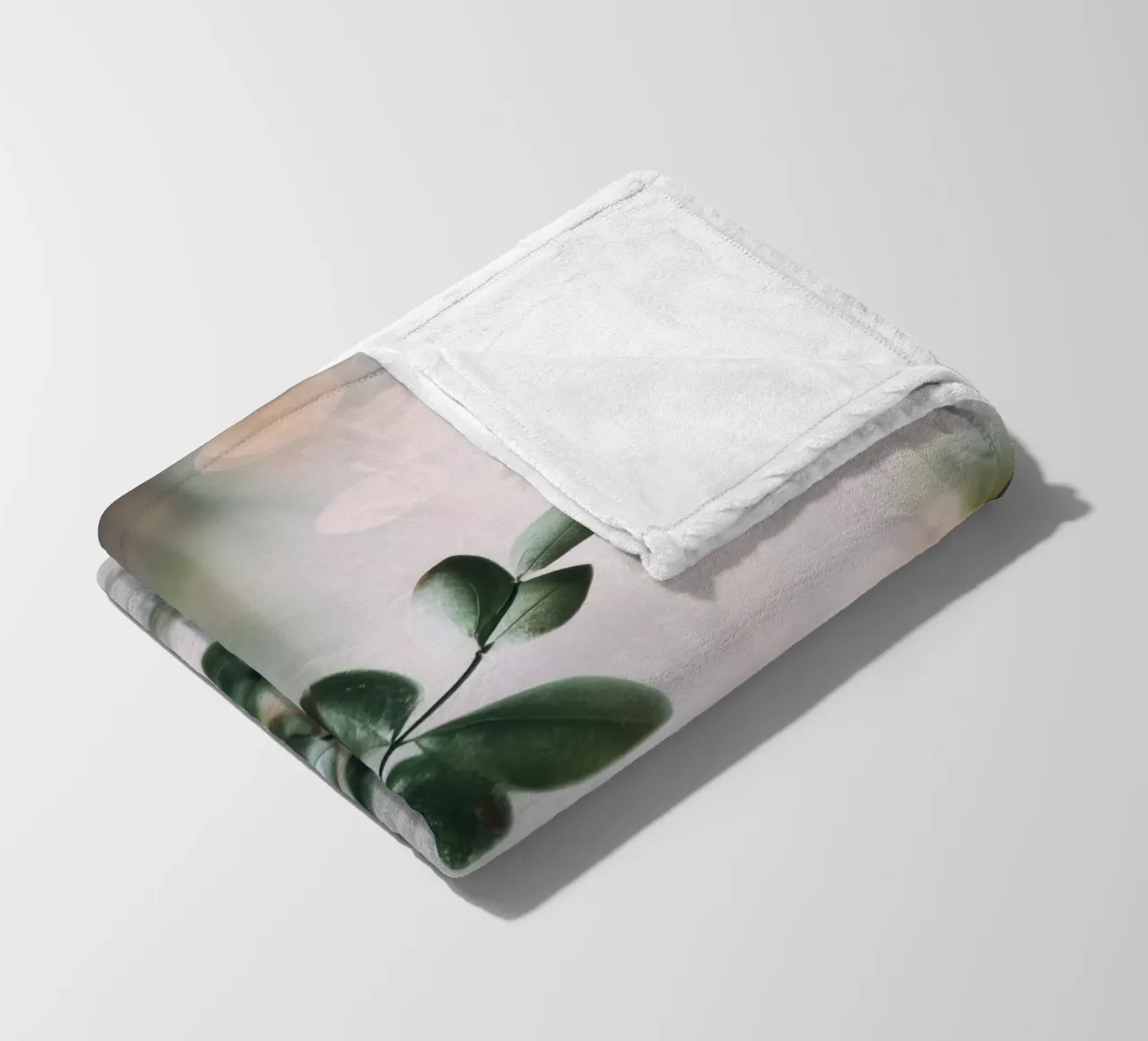 Bokeh Botanica No 03 coperta in pile da treechild