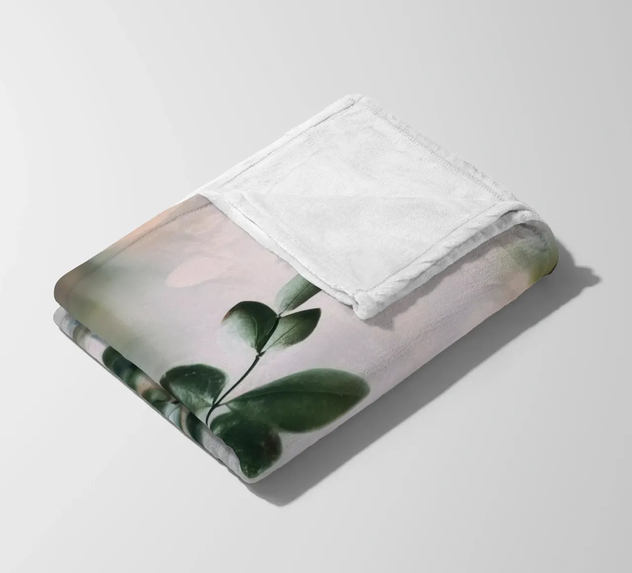 Bokeh Botanica No 03 coperta in pile da treechild