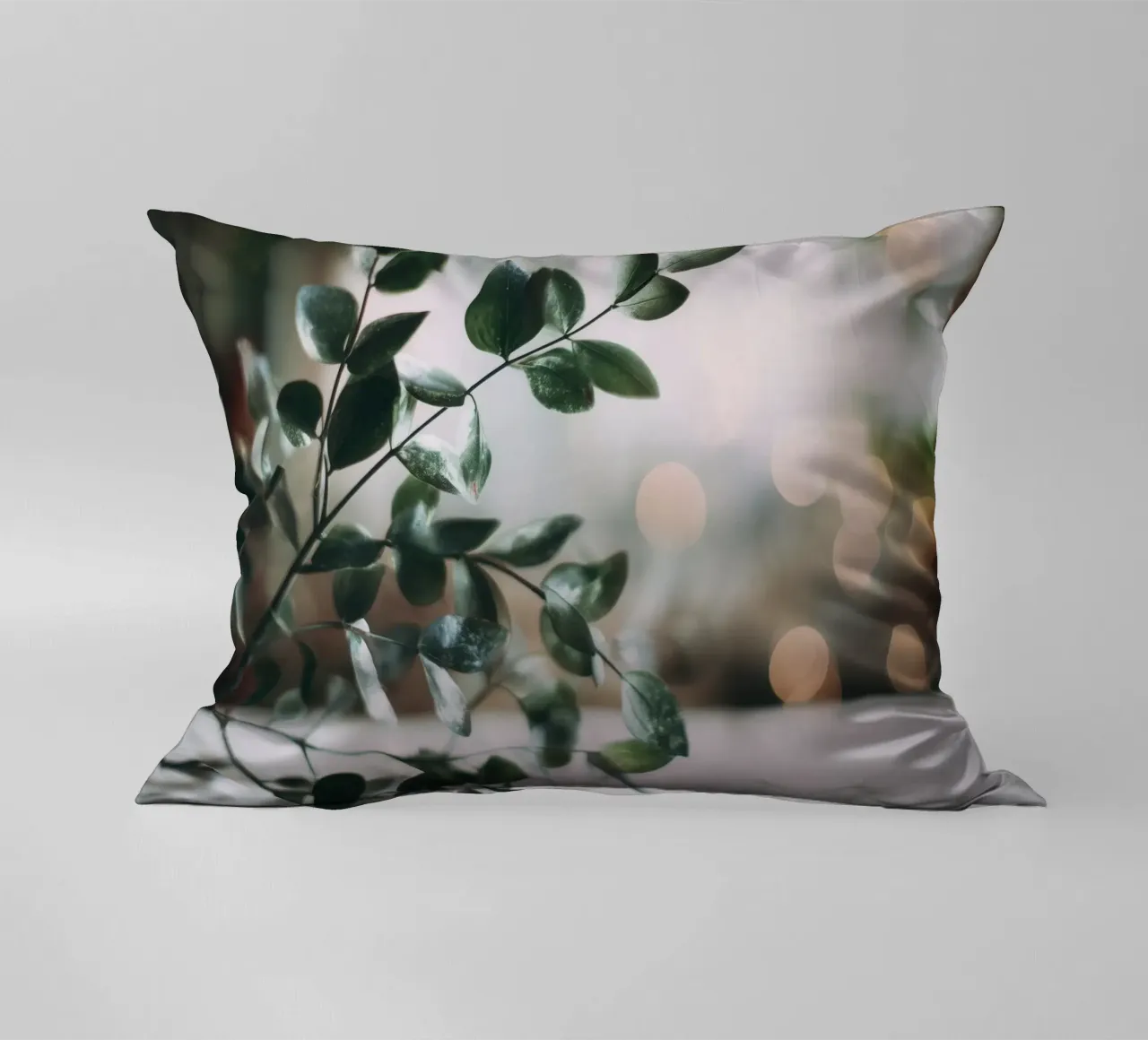 Bokeh Botanica No 03 cuscino da treechild