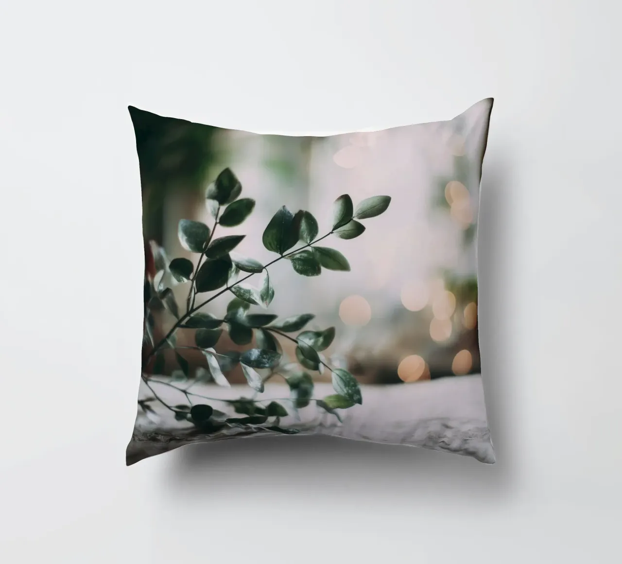 Bokeh Botanica No 03 cuscino da treechild