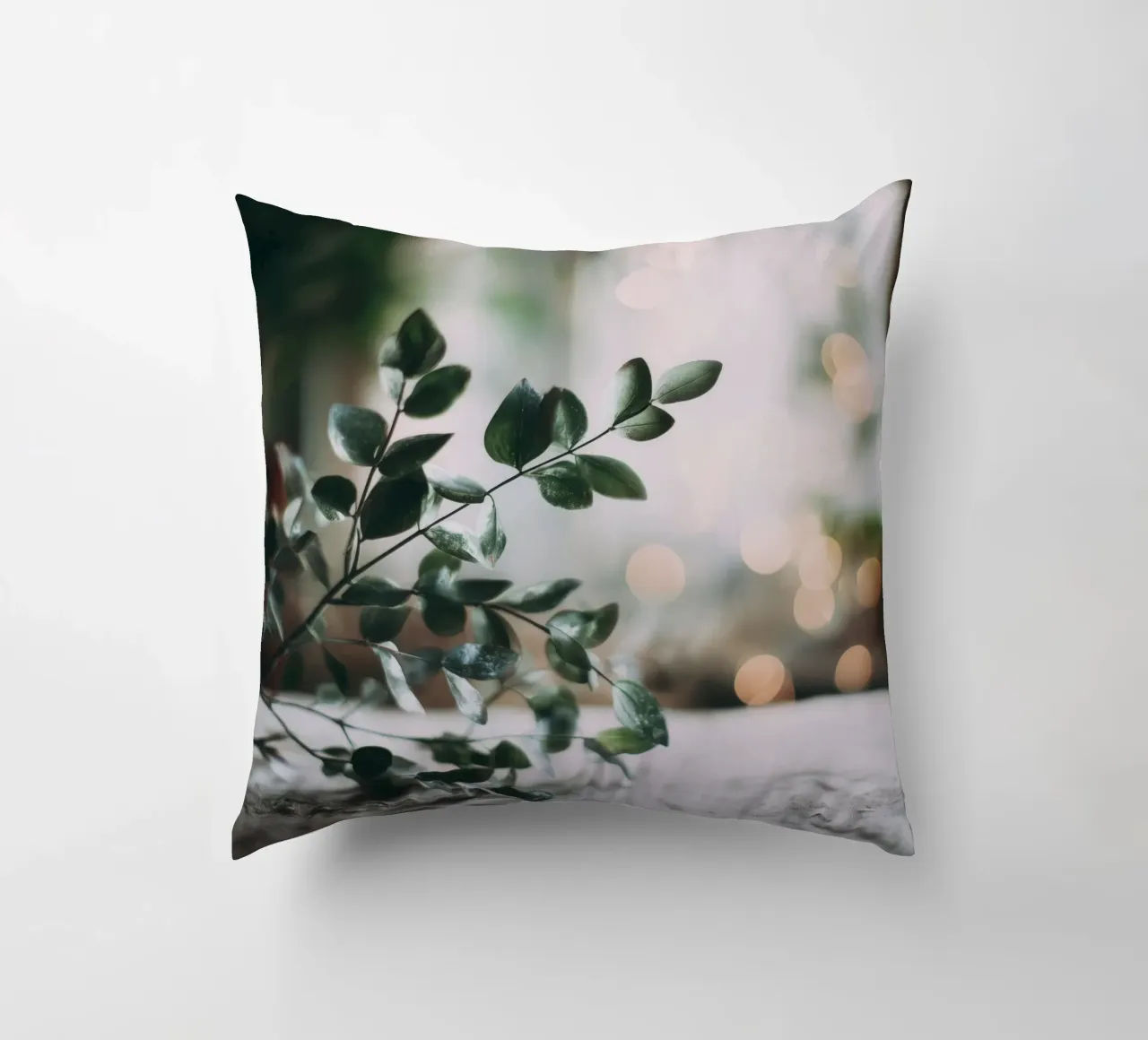 Bokeh Botanica No 03 cuscino da treechild