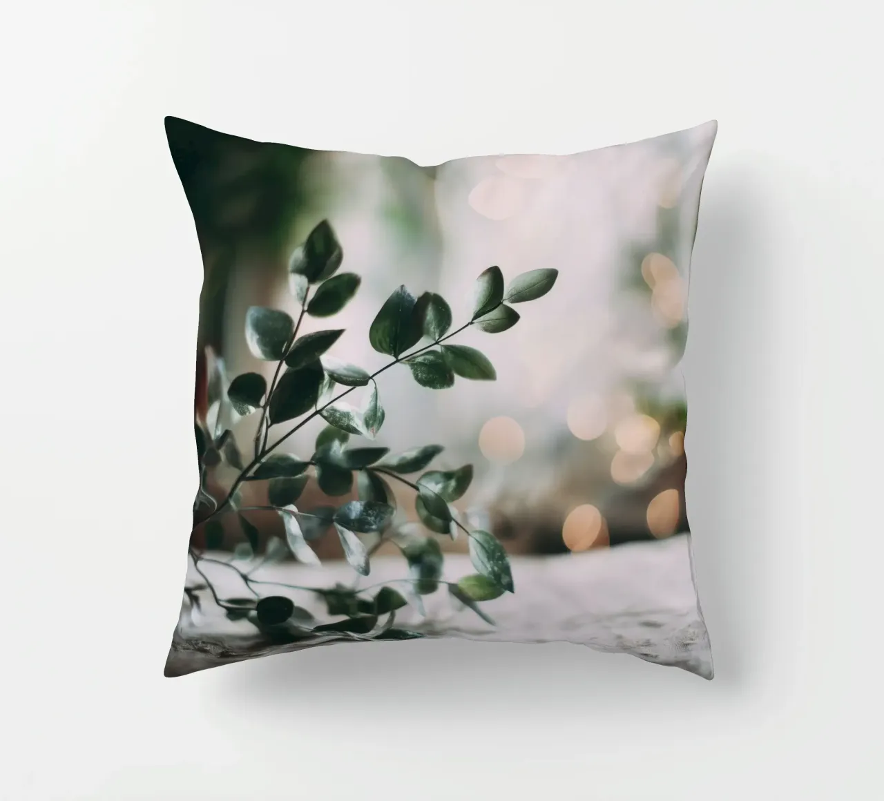 Bokeh Botanica No 03 cuscino da treechild