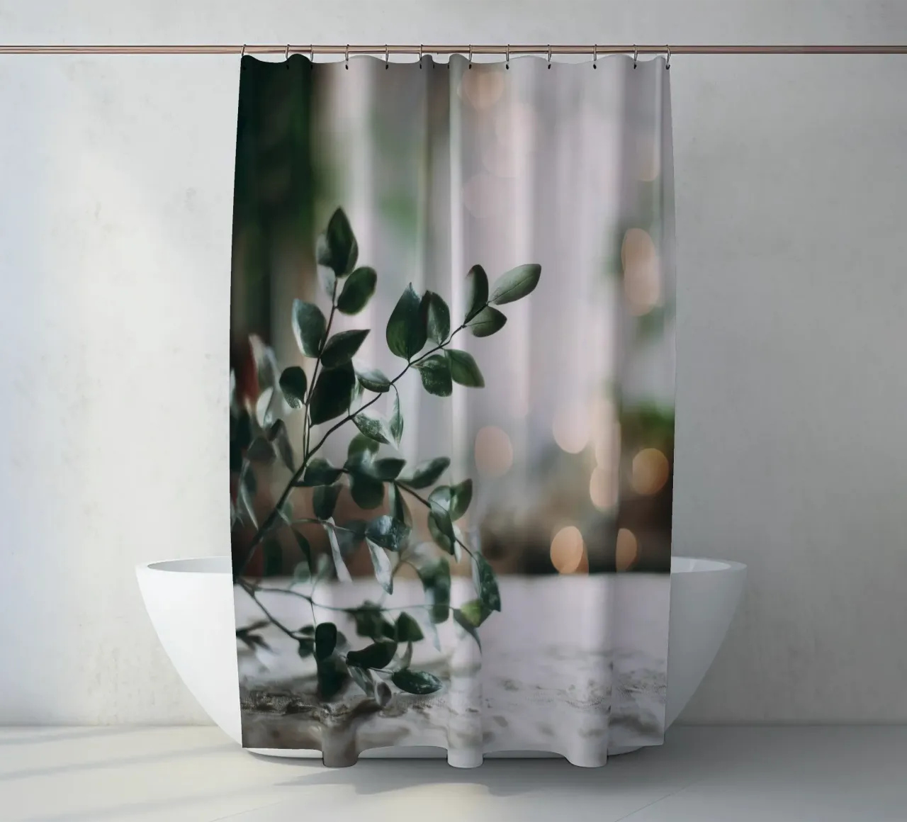 Bokeh Botanica No 03 tenda da doccia da treechild