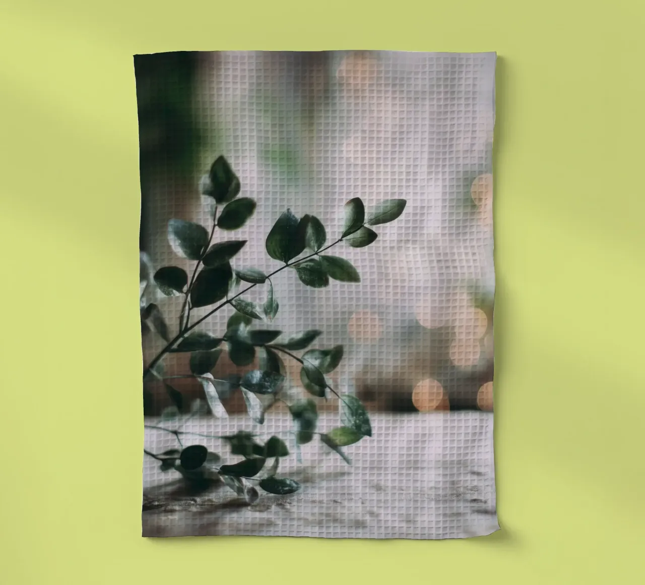 Bokeh Botanica No 03 canovaccio da cucina da treechild