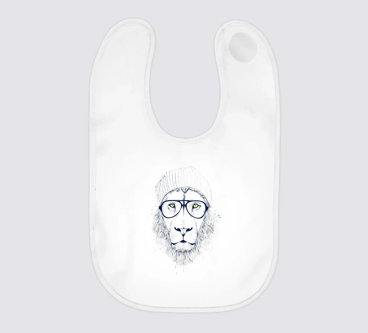 Cool lion bavaglino da Balazs Solti