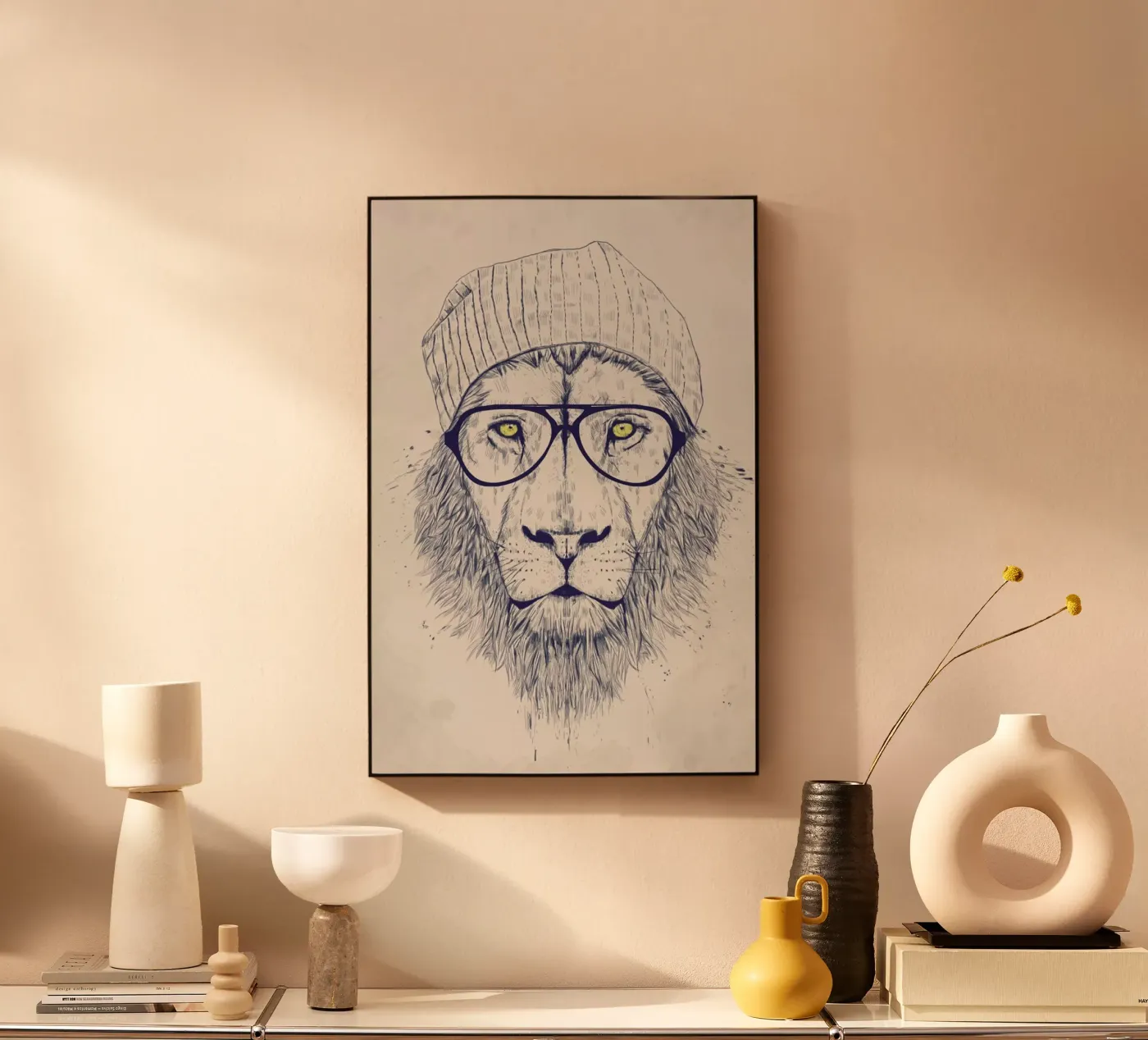 Cool lion plexiglass da Balazs Solti
