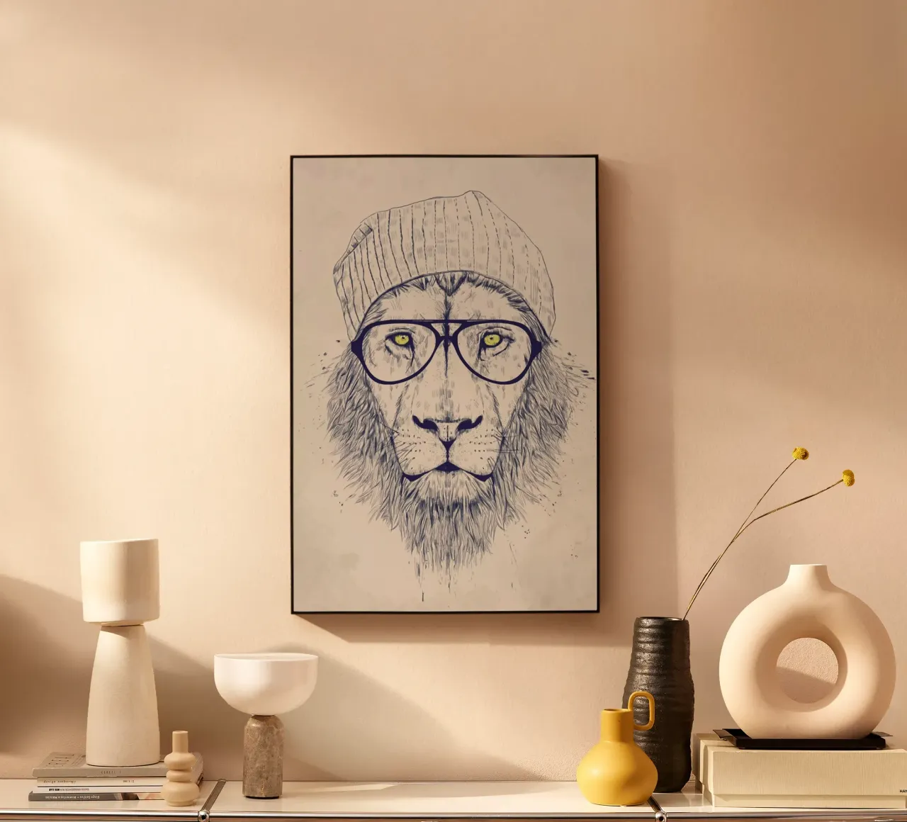 Cool lion plexiglass da Balazs Solti